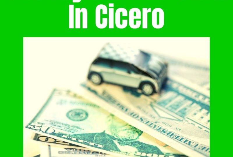 Sell My Car For Cash In Cicero
