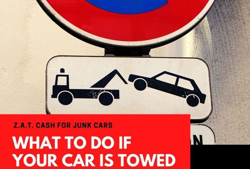 What To Do If Your Car Is Towed